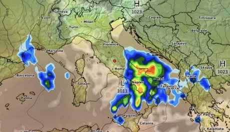 Previsioni per martedì 17 ottobre 2023, pericolo maltempo in Basilicata e Puglia. Il quadro in Italia per domani
